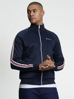 Lade das Bild in den Galerie-Viewer, BEN SHERMAN House Tape Track Top in Dark Navy