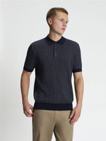 Lade das Bild in den Galerie-Viewer, BEN SHERMAN Short Sleeve Bi Colour Knitted Polo