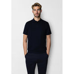 Lade das Bild in den Galerie-Viewer, Jonas knitted Polo - navy