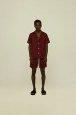 Lade das Bild in den Galerie-Viewer, BURGUNDY TERRACE CUBA TERRY SHIRT