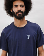 Lade das Bild in den Galerie-Viewer, BRAVA PEANUTS SNOOPY T-SHIRT NAVY
