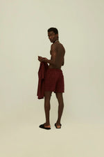 Lade das Bild in den Galerie-Viewer, BURGUNDY TERRACE CUBA TERRY SHIRT