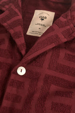 Lade das Bild in den Galerie-Viewer, BURGUNDY TERRACE CUBA TERRY SHIRT