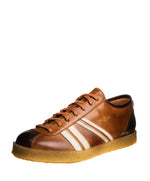 Lade das Bild in den Galerie-Viewer, TRAINER LOW - cognac / cremeweiß / braun Rindsleder