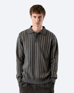 Lade das Bild in den Galerie-Viewer, FAR AFIELD Pennon Stripe Polo Knit