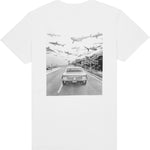 Lade das Bild in den Galerie-Viewer, BASK IN THE SUN natural SHARKS tee