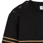 Lade das Bild in den Galerie-Viewer, BASK IN THE SUN black ESPERANZA sweater