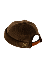 Lade das Bild in den Galerie-Viewer, BÉTON CIRÉ MIKI DOCKER HAT OLIVE VELVET CORDUROY