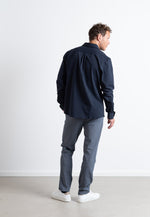 Lade das Bild in den Galerie-Viewer, CLEAN FORMAL STRETCH SHIRT - navy