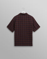 Lade das Bild in den Galerie-Viewer, WAX DIDCOT SS SHIRT MINI DOUBLE GRID NAVY