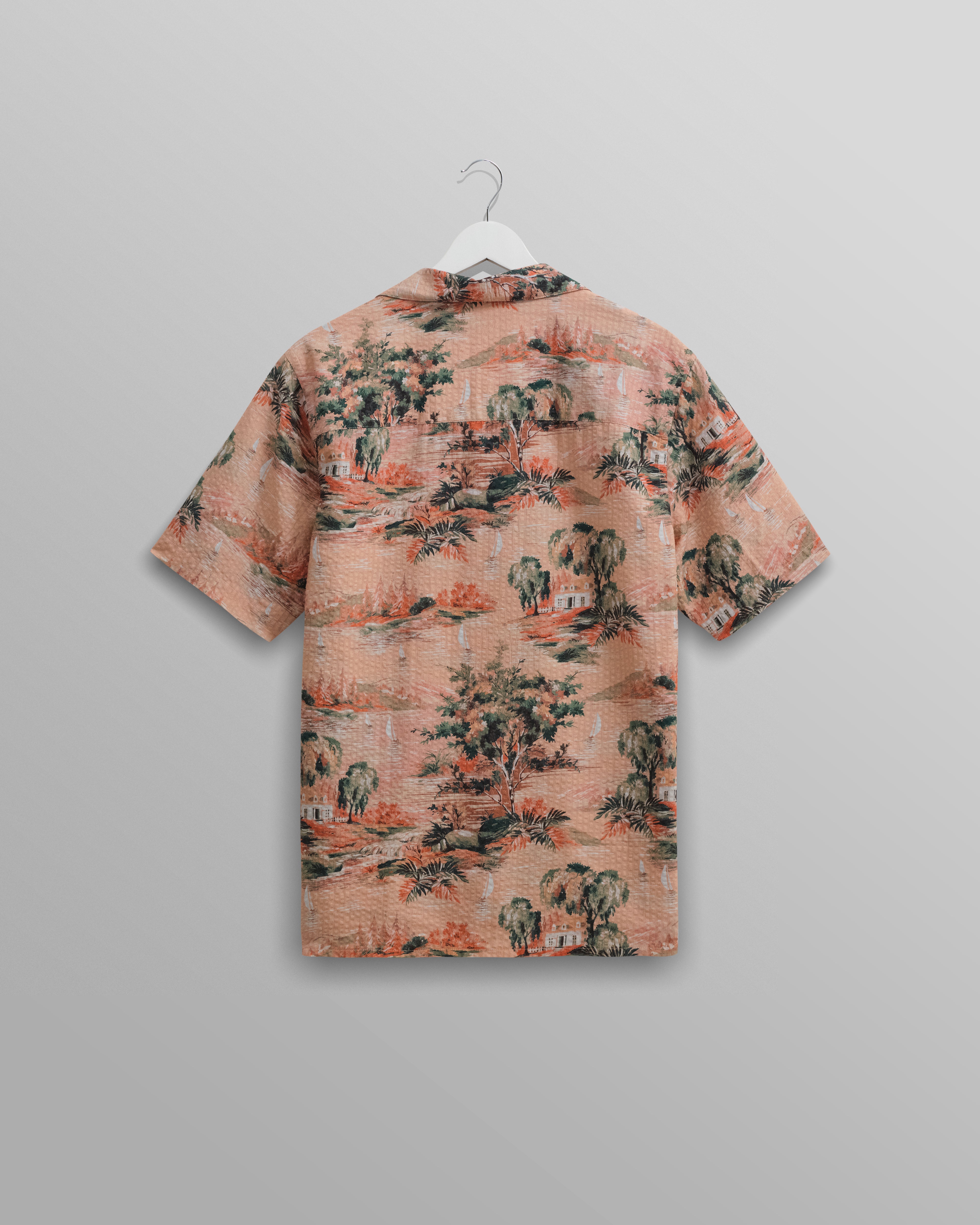 WAX DIDCOT SS SHIRT, SCENIC, PINK