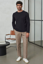 Lade das Bild in den Galerie-Viewer, JOSTHA regular trousers - walnut linen
