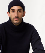 Lade das Bild in den Galerie-Viewer, Merz b. Schwanen men’s Rollkragen Pullover klassisch, Merinowolle, relaxed Fit, black