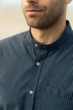 Lade das Bild in den Galerie-Viewer, LAKOR LINUS LIGHT SHIRT BLUEBERRY