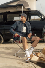 Lade das Bild in den Galerie-Viewer, LAKOR LINUS LIGHT SHIRT BLUEBERRY