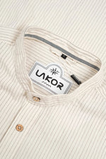 Lade das Bild in den Galerie-Viewer, LAKOR LINUS LIGHT SHIRT OFFWHITE