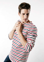 Lade das Bild in den Galerie-Viewer, SAINT JAMES MERIDIEN MOD TRIO ECRU/MARIN/TULIP