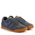 Lade das Bild in den Galerie-Viewer, GOLA MEN'S HARRIER SUEDE TRAINERS, storm/moonlight