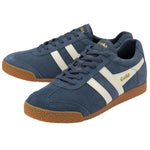 Lade das Bild in den Galerie-Viewer, Gola Classics Men's Harrier Suede Trainers Ink/Off White