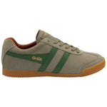 Lade das Bild in den Galerie-Viewer, Gola Classics Men's Harrier Suede Trainers Rhino/Evergreen/Moody Orange