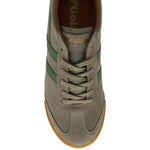 Lade das Bild in den Galerie-Viewer, Gola Classics Men's Harrier Suede Trainers Rhino/Evergreen/Moody Orange