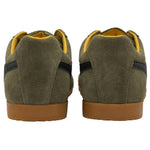 Lade das Bild in den Galerie-Viewer, Gola Classics Men's Harrier Suede Trainers Khaki/Black/Sun