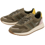 Lade das Bild in den Galerie-Viewer, Gola Classics Women's Chicago Trainers - Khaki/Khaki/Sun