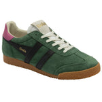 Lade das Bild in den Galerie-Viewer, Gola Classics Women's Elan Trainers Evergreen/Black/Fuchsia