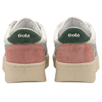 Lade das Bild in den Galerie-Viewer, Gola Classics Women's Grandslam Trident Trainers - White/Green Mist/Evergreen