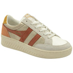 Lade das Bild in den Galerie-Viewer, Gola Classics Women's Superslam Blaze Trainers Gold/Orange Spice/Sun