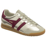 Lade das Bild in den Galerie-Viewer, Gola Classics Women's Torpedo Glimmer Trainers Gold/Cerise