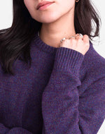 Lade das Bild in den Galerie-Viewer, OLOW PULLOVER SOMERSET PRUNE CHINÉ