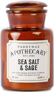 Apothecary Seasalt & sage Candle from Paddywax