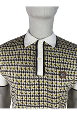 Lade das Bild in den Galerie-Viewer, Trojan Retro Houndstooth Polo