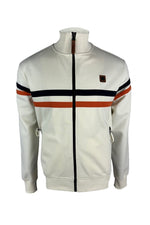 Lade das Bild in den Galerie-Viewer, TROJAN Twin Stripe Track Top ecru