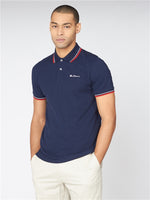 Lade das Bild in den Galerie-Viewer, BEN SHERMAN BIO SIGNATURE POLO SHIRT, DK Navy