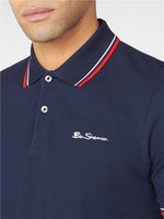 Lade das Bild in den Galerie-Viewer, BEN SHERMAN BIO SIGNATURE POLO SHIRT, DK Navy