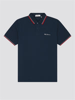 Lade das Bild in den Galerie-Viewer, BEN SHERMAN BIO SIGNATURE POLO SHIRT, DK Navy