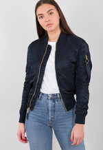 Lade das Bild in den Galerie-Viewer, Alpha MA-1 VF LW Wmn rep blue/gold