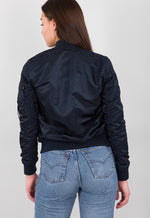 Lade das Bild in den Galerie-Viewer, Alpha MA-1 VF LW Wmn rep blue/gold