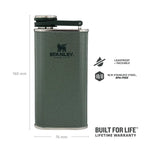 Lade das Bild in den Galerie-Viewer, STANLEY CLASSIC EASY FILL WIDE MOUTH FLASK | 8OZ | 0,23L - Hammertone Green