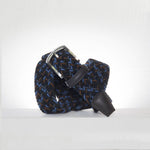 Lade das Bild in den Galerie-Viewer, ANDERSON CLASSIC MULTI COLOUR ELASTIC WOVEN BELT, Navy/ Black/Brown/ Blue
