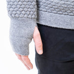 Lade das Bild in den Galerie-Viewer, Lakor Haddock knit, light grey