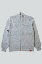 Lade das Bild in den Galerie-Viewer, Lakor Haddock knit, light grey
