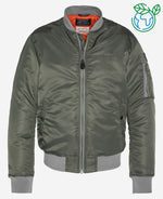 Lade das Bild in den Galerie-Viewer, AIRFORCERS Blouson Bomber SCHOTT, Sage Khaki