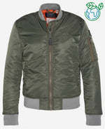 Lade das Bild in den Galerie-Viewer, Girls Blouson Bomber SCHOTT, Sage Khaki