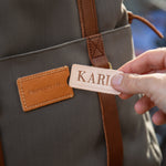 Lade das Bild in den Galerie-Viewer, PROPERTY OF Karl 48h+ Travel Backpack - Moss Grey / Brown
