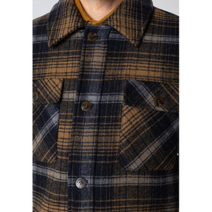 Clean Cut   Luke check wool jacket