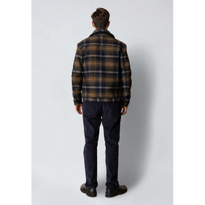 Clean Cut   Luke check wool jacket
