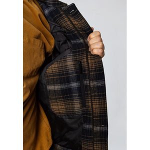 Clean Cut   Luke check wool jacket